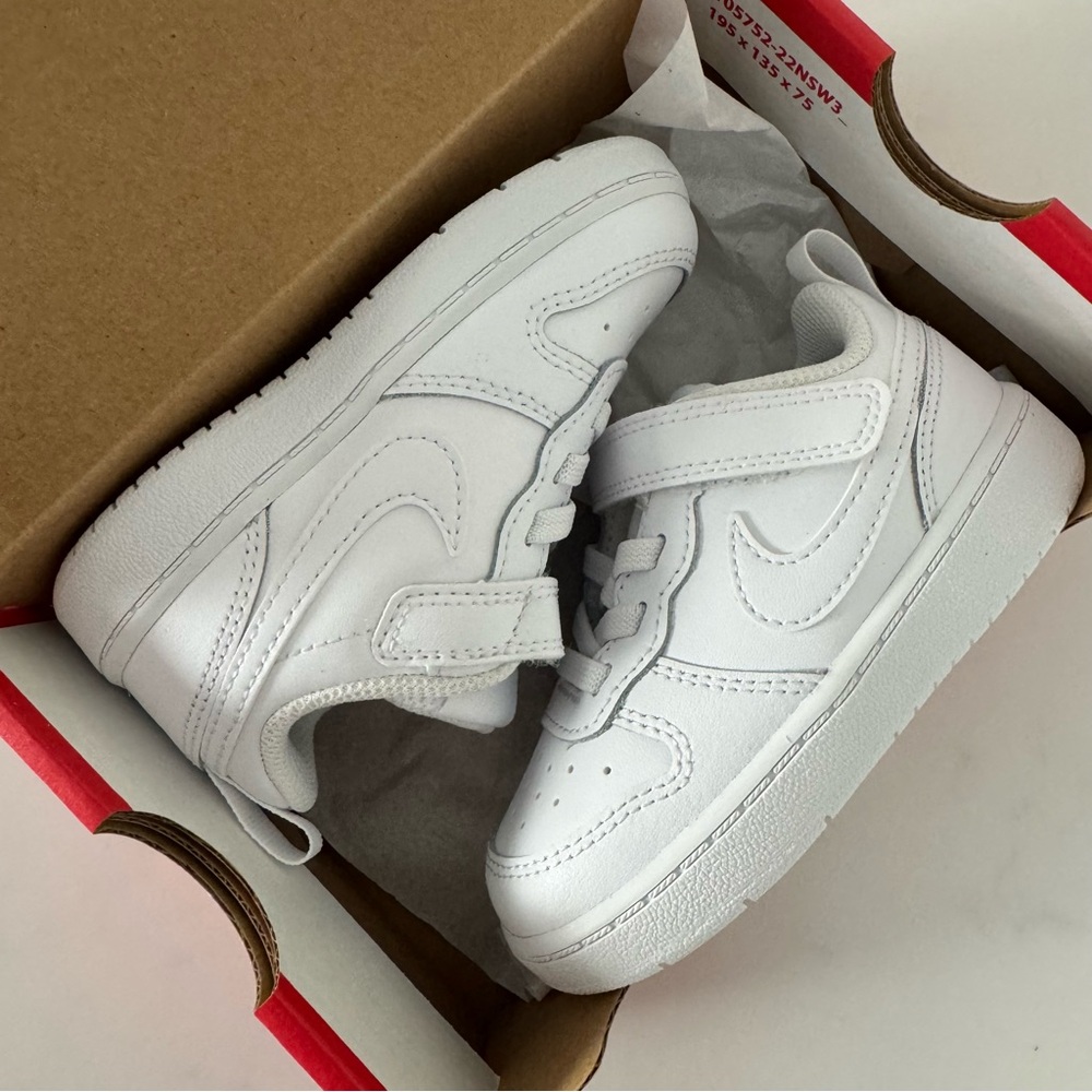 Nike Court Borough Low Recraft • White • Toddler